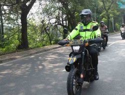 Pastikan Ibadah Kenaikan Isa Al-Masih Aman di Kota Tangerang, Kapolres Keliling Patroli Gunakan Motor