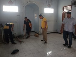 Polres Kediri Peduli, Mushola yang Tersambar Petir di Sitimerto Direnovasi
