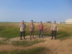 Polsek Kronjo Polresta Tangerang Polda Banten Siapkan 2 Hektare Lahan Tanam Jagung
