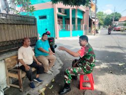 Warga Rt 02 Jadi Sasaran Komsosnya Babinsa Tipes