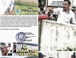 Dana Desa Di Kabupaten Sergai Diduga Dikorupsi, Penegakan Hukum Mandek: UU KIP Mati Suri?”