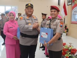 Pimpin Sertijab, Kapolres Pasuruan Tekankan pejabat baru Wilayahnya Aman dari Gangster dan Narkoba