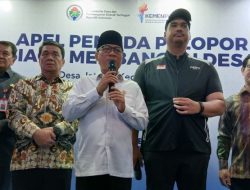 Menpora dan Mendes Hadiri Apel Pemuda Pelopor Siaga Membangun Desa di Kabupaten Tangerang