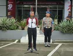 Jaga Kebugaran, Wakapolresta Tangerang Pimpin Olahraga Pagi Personel
