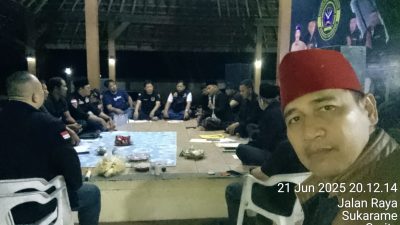 Ketua DPC BPPKB kabupaten Tangerang gelar halal bihalal getriing Diklat pembangunan berkelanjutan 