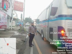 Satlantas Polresta Tangerang Siaga di Titik Rawan, Dukung Kelancaran dan Keselamatan Lalu Lintas