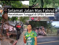 Kecelakaan Maut di Dekat SPBU Sambit: Dua Orang Meninggal, Salah Satunya Atlet Voli Fahrul Asal Sawoo