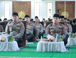 Dedikasi Untuk Indonesia Damai Polda Jatim Gelar Doa dan Zikir Bersama Sambut Hari Bhayangkara ke – 79