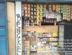 Berkedok Toko Kelontong Jual Obat Keras Golongan G Dijalan Kedaung Barat