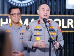 Robot Humanoid hingga Robot Dog Beratribut Polisi Ramaikan Monas dalam Persiapan Hari Bhayangkara ke-79