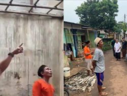 Warga Terdampak Angin Kencang