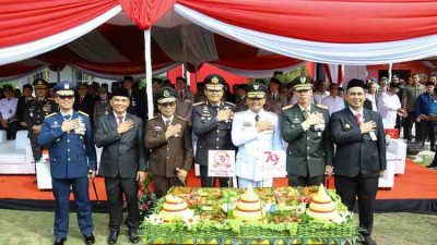 Polda Jateng Gelar Upacara Peringatan Hari Bhayangkara Ke-79, Gubernur Jateng Pimpin Langsung