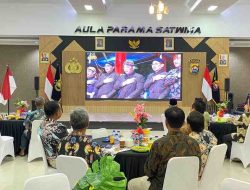 Polresta Tangerang Gelar Nobar Wayang Kulit “Amartha Binangun” dari Mabes Polri, Meriahkan HUT Bhayangkara ke-79