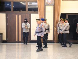 Polri Gelar Korps Raport Kenaikan Pangkat 3 Pati dan 87 Pamen