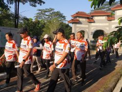 TNI-Polri Dan Pemda Boyolali Kompak di Bhayangkara Fun Walk 2025