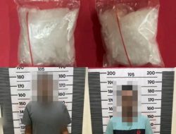 Amankan Dua Pengedar Narkoba, Polres Berau Gagalkan Peredaran Sabu 100 Gram