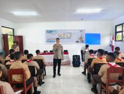 Polsek Matuari Melaksanakan Kegiatan Sosialisasi Anti Radikalisme,Bahaya Judi Online dan Bahaya Seks Bebas di lingkungan Sekolah.