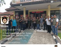 Aksi Damai Didepan Polsek Rumpin Terkait Intimidasi Jurnalis Anggota AKPERSI  ‎