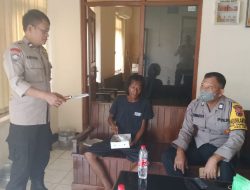 Polsek Pati Amankan Pria ODGJ Membawa Sajam di Masjid Widorokandang