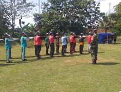 Tumbuhkan Jiwa Kepemimpinan, Kodim 0724/Boyolali Latih PBB dan LDK di SMAN 2 Boyolali