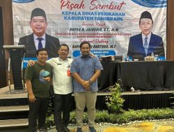 Ketua ALETA Hadiri Pisah Sambut Kepala Dinas Perikanan Kabupaten Tangerang