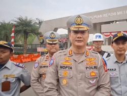 Satlantas Polres Metro Tangerang Kota Canangkan 5 Ruas Jalan Arteri Sebagai Kawasan Bebas Macet