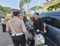 Belasan Orang Ditilang Satlantas Polresta Tangerang pada Operasi Patuh Maung 2025