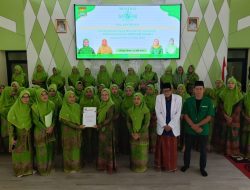 Ketua PAC GP Ansor Mekar Baru Hakin Nazili Ucapkan Selamat atas Pelantikan Pengurus Muslimat NU