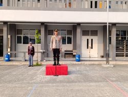 Bhabinkamtibmas Polsek Cikupa Jadi Pembina Upacara di SMA Negeri 31 Kabupaten Tangerang