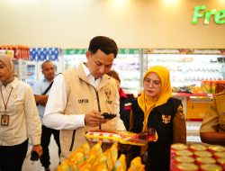 Polres Kediri Kota Bersama TPID Sidak Beras Premium di Sejumlah Pasar Modern