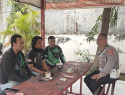 Operasi Patuh Semeru 2025 Polres Ngawi Ngopi Bareng Komunitas Ojol Beri Edukasi Kamseltibcarlantas