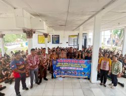 Police Go To School : Tumbuhkan Kesadaran Berlalu Lintas Bagi Pelajar di Toba