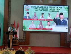 Bupati Tangerang Hadiri Pelantikan DPD TMI di GSG Sepatan Timur