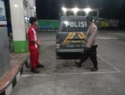 Patroli Blue Light Personel Polsek Lumban Julu Ciptakan Keamanan di Malam Hari