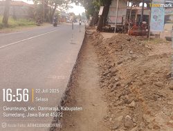 Ruas jalan Sumedang -Wado-Malambong  Terus Debenahi