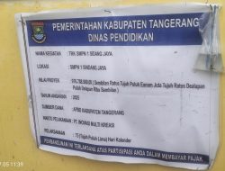 Pekerja Pt Inovasi Multi Kreasi di SMPN 1 Sindang Jaya Tangerang, Diduga Tidak Dibayar