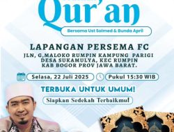 Kozma Perduli Indonesia Adakan Safari Dakwah Sedekah Qur’an Yang di Hadiri Ustadz Solmed dan Bunda April