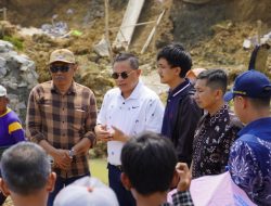 Bupati Pati Tinjau Pembangunan Jembatan Penghubung Desa Karaban, Tlogoayu, dan Wuwur