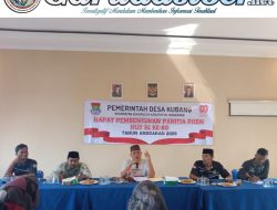 Pemerintah Desa Kubang Gelar Rapat Pembentukan Panitia PHBN HUT ke-80 RI