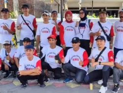 Meriahkan HUT RI Ke-80 Warga RT 2 Kelurahan Rangka Kecamatan Tambaksari Gelar Fun Bike