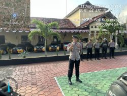 Pleton Raimas Polresta Pati Asah Kesiapan dan Kecepatan Respon Jelang Aksi Unjuk Rasa
