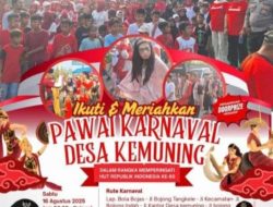 Ayo Ramaikan Jalan Santai Berhadiah Doorprize HUT Ke-80 RI di Desa Kemuning