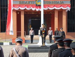 Polresta Pati Gelar Upacara Bendera HUT ke-80 RI dengan Khidmat