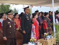 Kapolres Toba Hadiri Upacara Kemerdekaan RI Ke-80