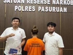 Polres Pasuruan Amankan Seorang Perempuan Diduga Bantu Edarkan Narkoba