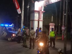 Pasca Unjuk Rasa, Polsek Wedarijaksa Gandeng Warga dan TNI Jaga Kondusifitas