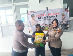 Polresta Pati Gelar Gerakan Pangan Murah, Salurkan 6 Ton Beras SPHP Pasca Demo 13 Agustus