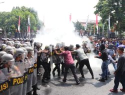 Latihan Pengamanan Unjuk Rasa, Kapolres Kudus: Pengamanan Unjuk Rasa Utamakan Profesionalisme dan Humanis