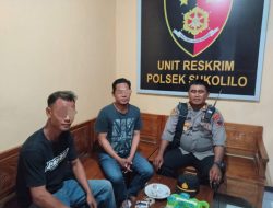 Dua Pelaku Penganiayaan Saat Persiapan Karnaval Meron diamankan Polsek Sukolilo Pati