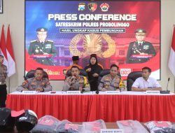 Polres Probolinggo Amankan Ayah dan Anak Tersangka Pembunuhan Maut di Sukapura
